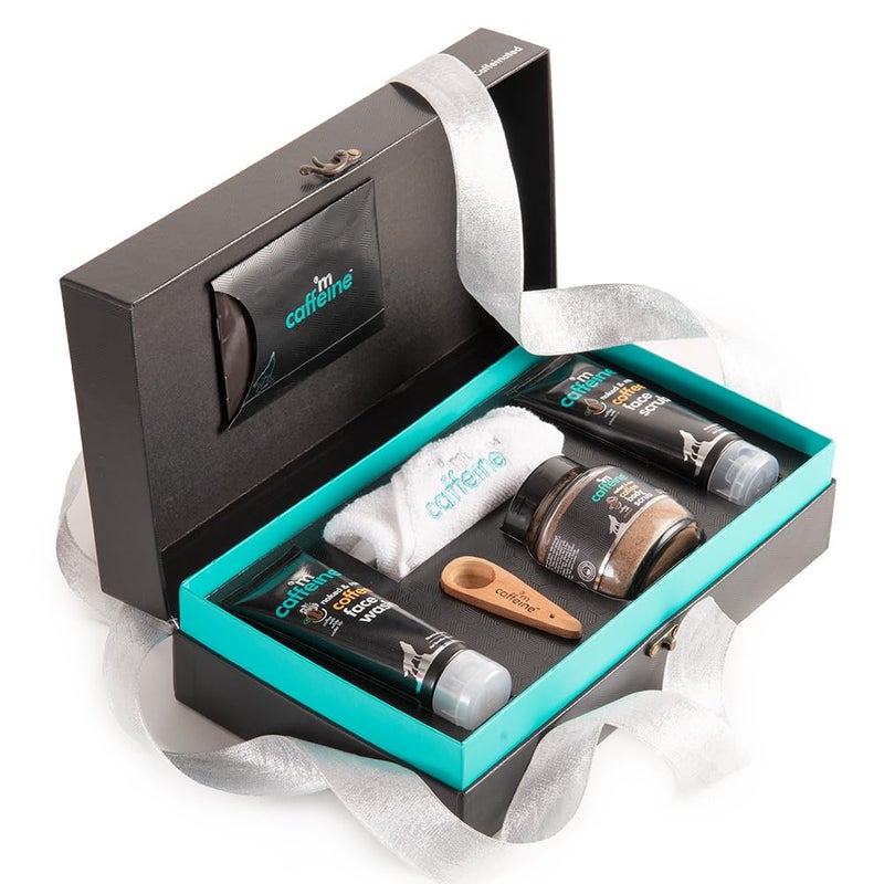 MCaffeine mcaffeine Moment Gift Set For Men And Women With Natural Skin Care ProductsWedding Gifts For CouplesBest Gift To Pamper Your Loved OnesPerfect Valentine Present For HimHerBirthday Anniversary  - Image 1