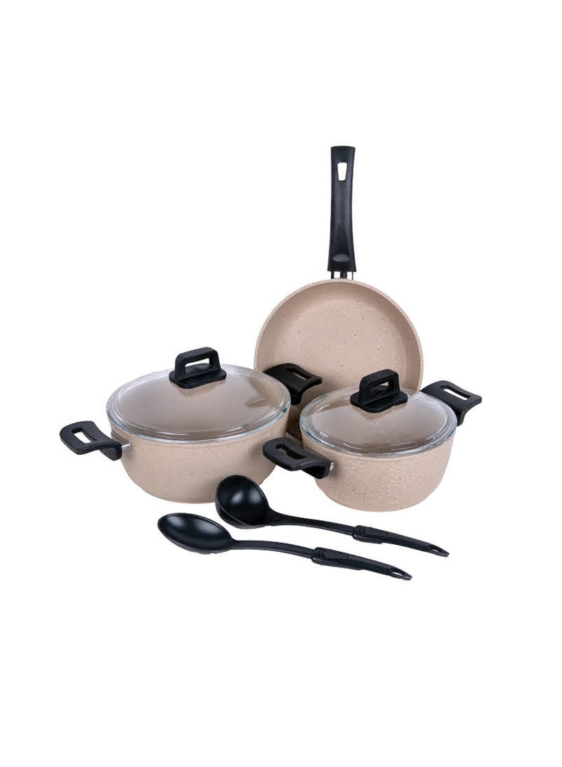 GIGILLI Cookware Set 7 Pcs SBG