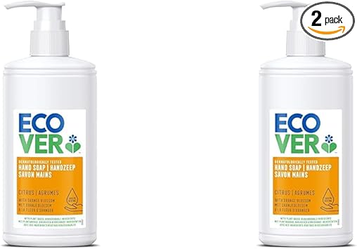 Ecover Hand Soap Citrus Orange Blossom 250ml Pack of 2 - Image 1