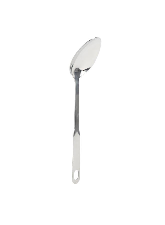 Serving Spoon Cooking Spoon Stainless Steel Hanging Hole Dishwasher Safe Easy Clean Durable Kitchen Utensils for Hotel Steel Handle - Image 3