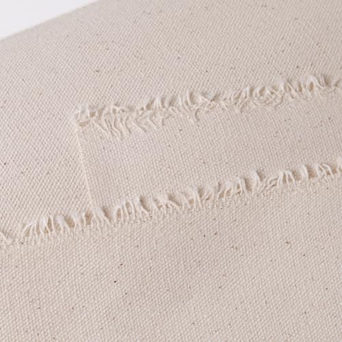 UBCGOTT Natural Cotton Duck Canvas Fabric, 60 inches Wide, Heavyweight, for Arts and Crafts (Natural 7oz, 1 Yard) - Image 2