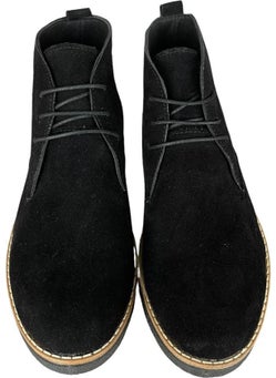 Liger Classic Lace-Up Ankle Boots for Men Black - Black  - Image 4