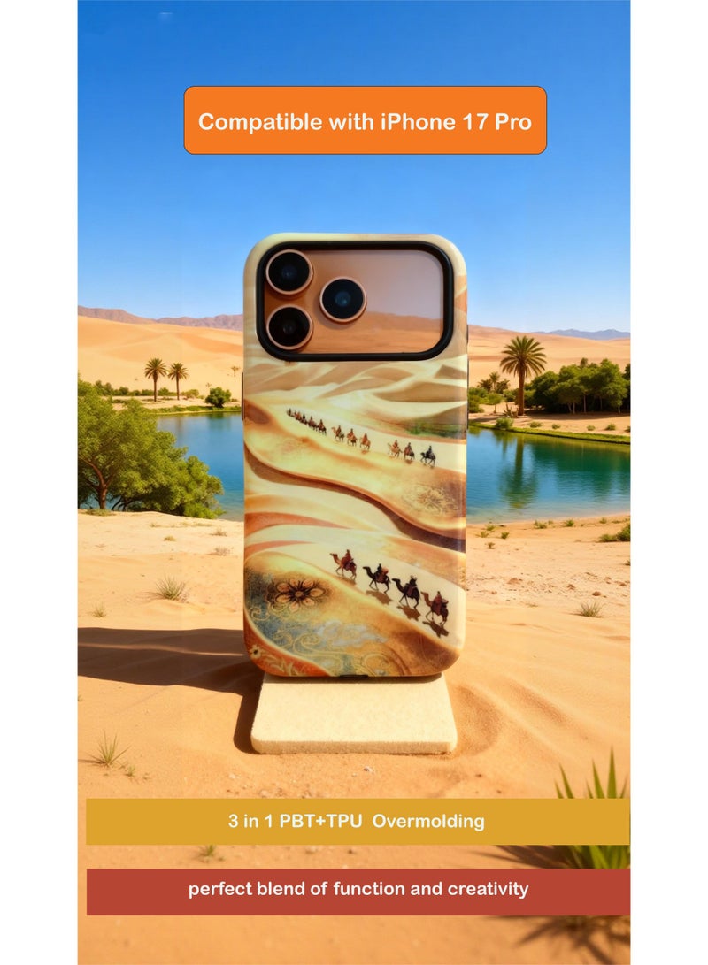 ThangCore Iphone17-Pro，3 in 1 PBT + TPU Overmolding Magnetic Creative Design Phone Case - Image 1
