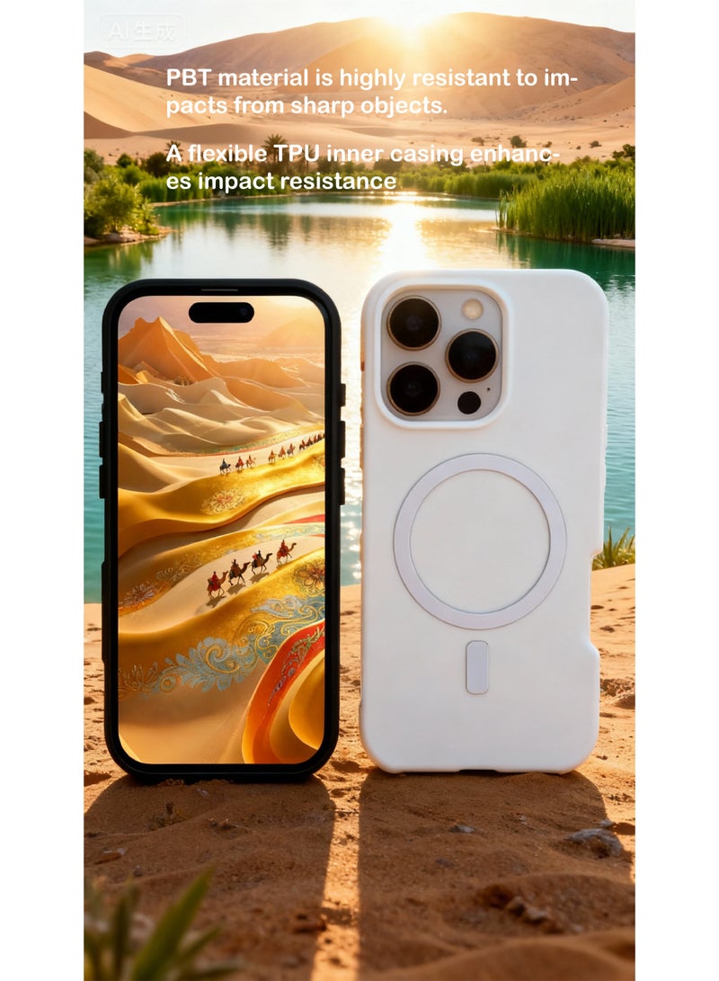 ThangCore Iphone17-Pro，3 in 1 PBT + TPU Overmolding Magnetic Creative Design Phone Case - Image 3