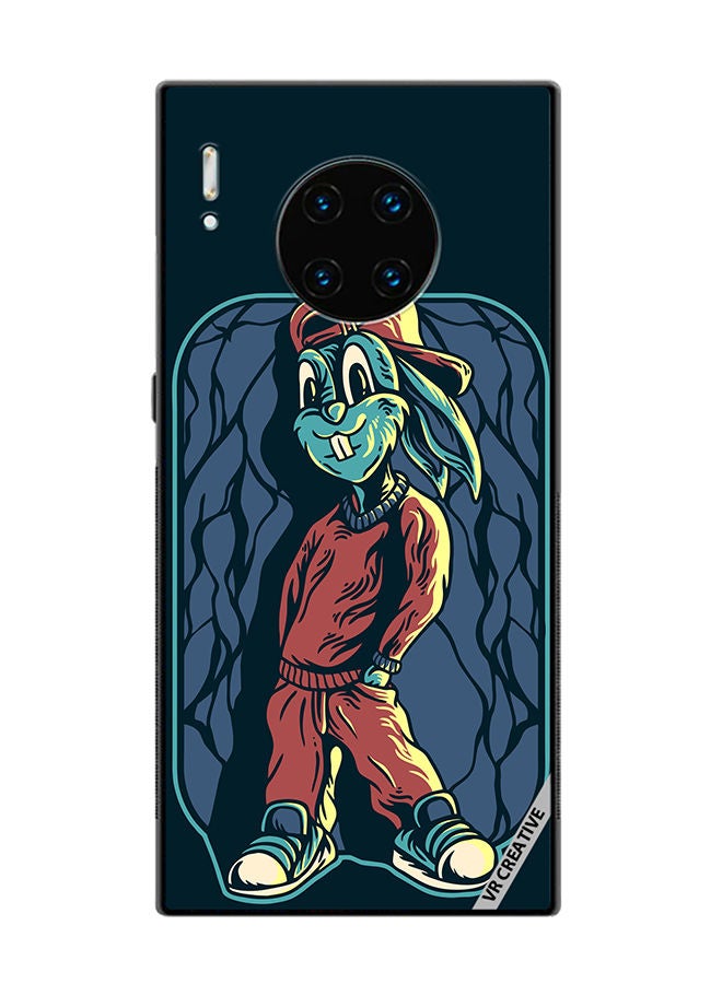 VR CREATIVE Protective Case Cover For Huawei Mate 30 Pro Cool Rabit Design Multicolour - Image 1