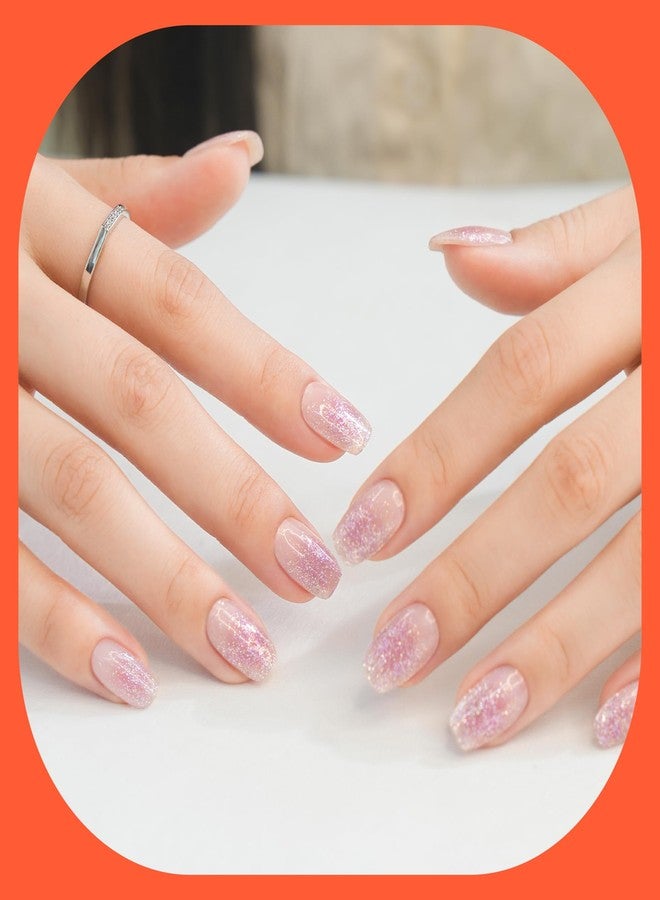 Heyhae Semi Cured Gel Nail Strips | Sun-Cured No LED Lamp Needed Easy Apply & Remove | Includes 28 strips, 1 Prep Pad, 1 Nail File & 1 Wooden Stick - Hey, Picnic Date? - Image 5