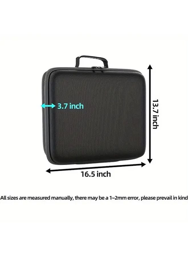 Black Travel Suitcase for Starlink Mini Main Disk and Accessories Perfect for RV Outdoor Use - Image 3