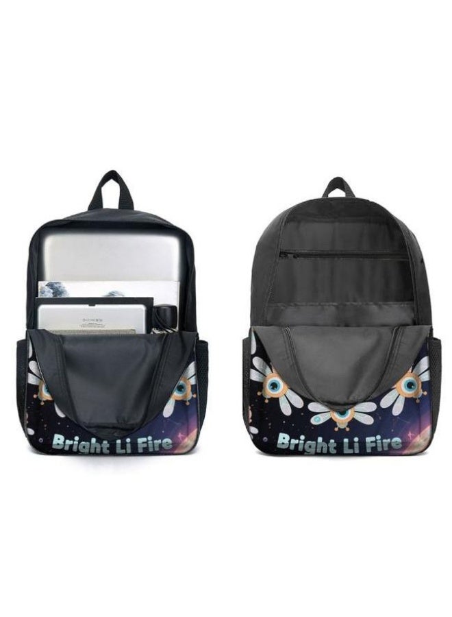 Bright Li Fire Three-piece set of cartoon bags, easily cope with various occasions (students, children, friends' outings, mountain climbing, schooling, etc.) | Backpack + hand-held + stationery bag | School season/holiday gifts - 113 - Image 5