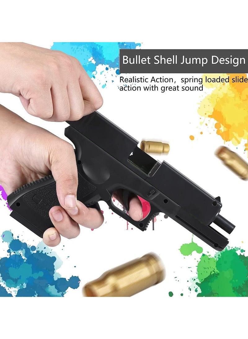 Dress-Up Accessories Glock Foam Blaster Toy Gun – Includes Magazine, Bullets, and Silencer | Safe Soft Foam Play, Perfect Children's Gift for Imaginative Role Play & Outdoor Fu - Image 4