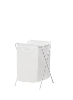 TechFort Laundry Bag With Stand White 41x43x64cm  - Image 1