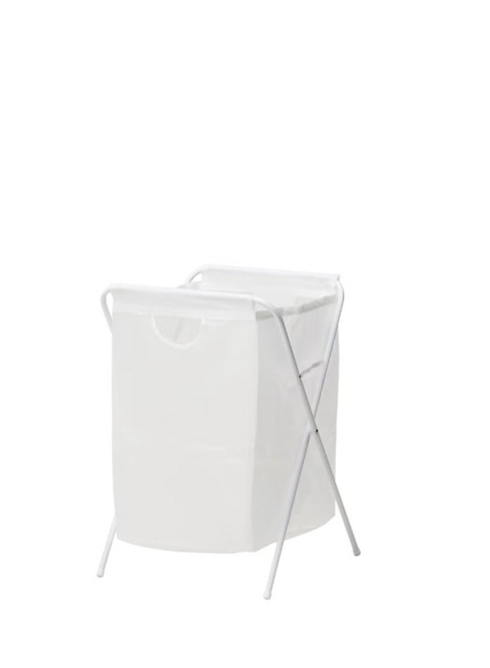 TechFort Laundry Bag With Stand White 41x43x64cm - Image 1