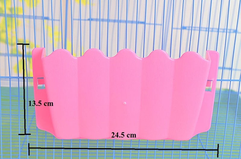 Sage Square Portable & Cage Attach Hay Rack/Grass Feeder/Holder for Rabbit/Guinea Pig/Ferret - Image 1