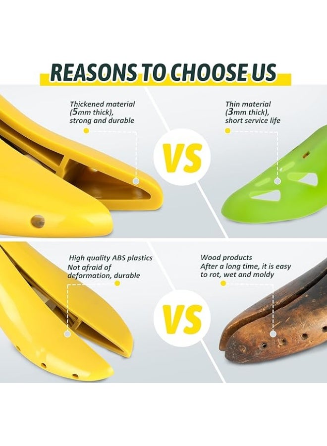 يلا جوي موسع الأحذية، قابل للتعديل لطول وعرض الحذاء والحفاظ عليه، يدعم الشكل ويمتد الطول للرجال والنساء والأحذية الرياضية والمدربين والأحذية المسطحة (زوج واحد، كبير) - Image 4