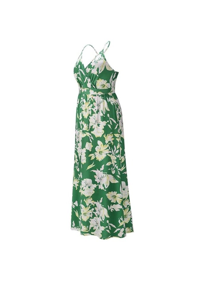 Ginger - Strappy Printed Dress - Image 1