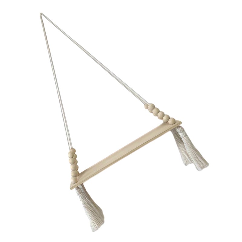 2pcs Wall Hanging Shelf Indoor Rope Plant Pot Storage Rack Bedroom Wall Plant Hanger - Image 4