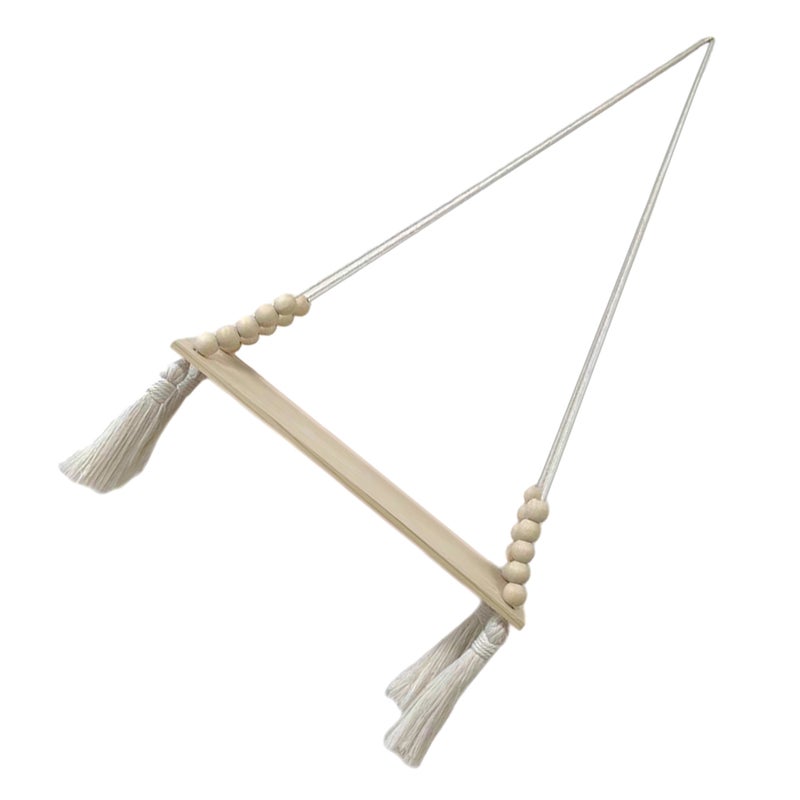2pcs Wall Hanging Shelf Indoor Rope Plant Pot Storage Rack Bedroom Wall Plant Hanger - Image 2