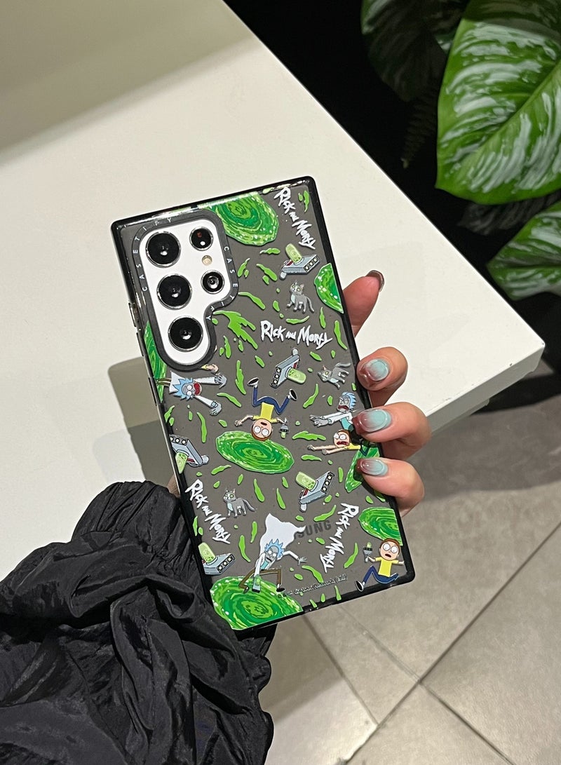 Casetify Samsung Galaxy S23 Ultra 'Rick and Morty' Portal Adventure Case - Image 2