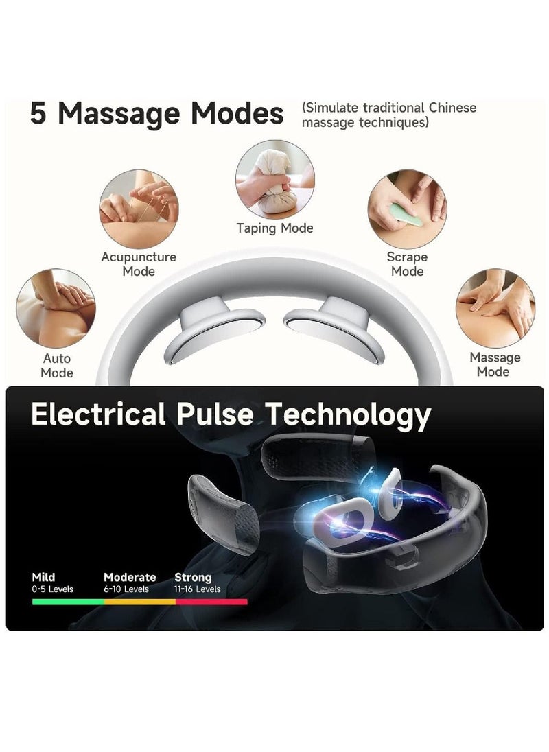 Arabest Intelligent Neck Massager Remote Controller Portable Cordless Neck Massage Relax For Men Women  - Image 3