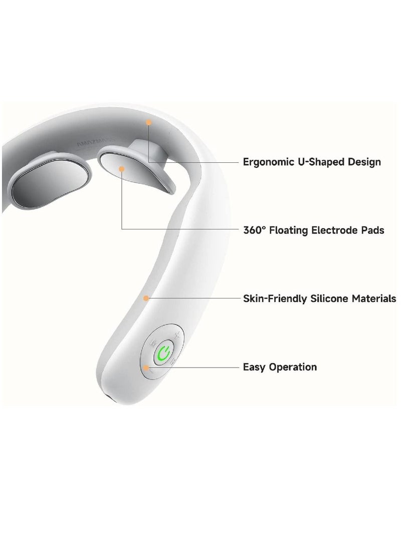 Arabest Intelligent Neck Massager Remote Controller Portable Cordless Neck Massage Relax For Men Women  - Image 4
