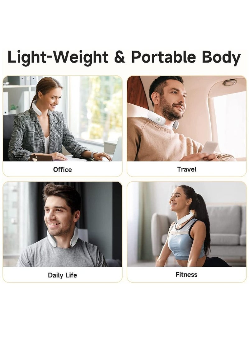 Arabest Intelligent Neck Massager Remote Controller Portable Cordless Neck Massage Relax For Men Women  - Image 5