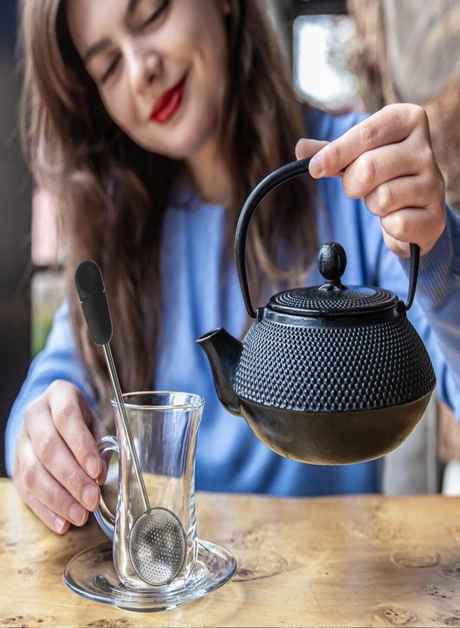 Numola Long Handle Twisting Tea Ball, 2Pcs Tea Ball Infuser for Loose Tea, Reusable Loose Leaf Tea Steeper Stainless Steel for Cup and Teapot - Image 5