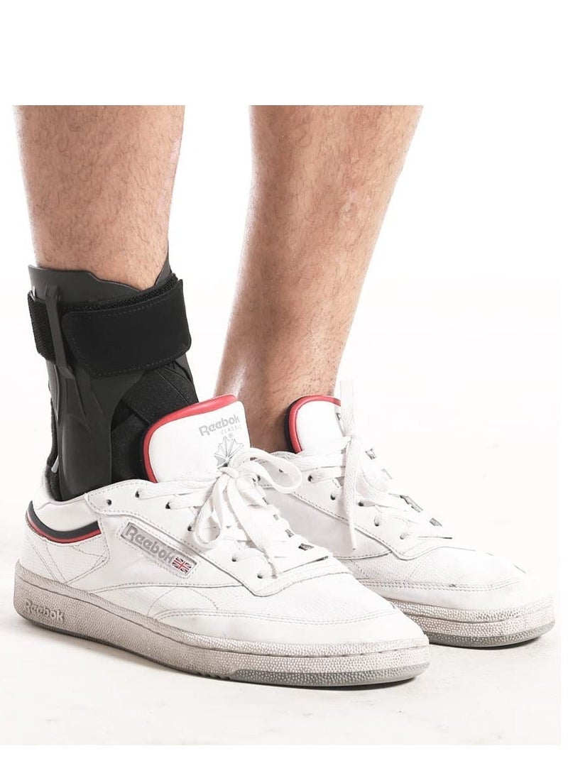 Generic 1 Pack Ankle Stabilizer Brace Arch Support for Plantar Fasciitis Relief Foot Heel Pain Sprain Basketball Football X-Large  - Image 3