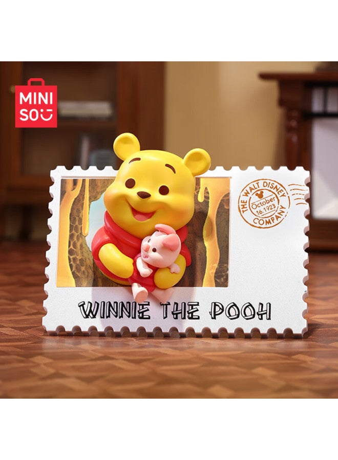 Miniso Disney 100th Anniversary Retro Stamp Blind Box Figurine, Desktop Decoration Toy, Birthday Gift For Men And Women, Single Box - Image 1