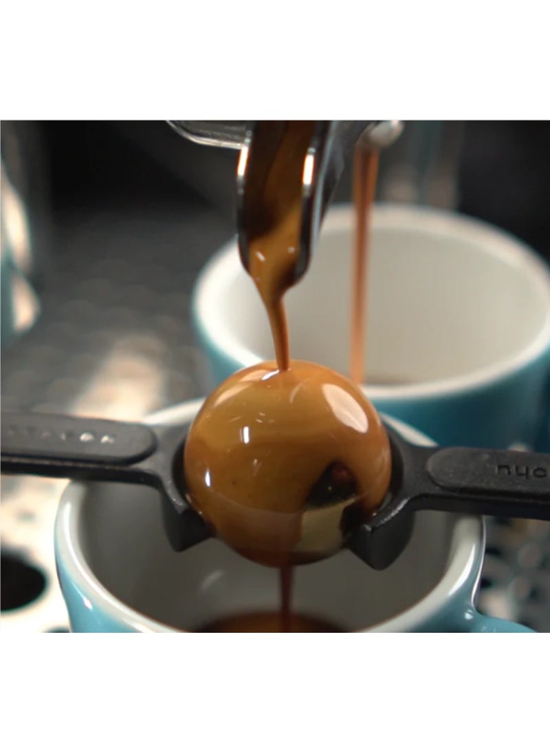 nucleus Paragon Espresso Set, for Rapid Cooling of the Extraction, Richer Flavours and Aromas - 2 Mounts, 4 Chilling Rocks - Image 3