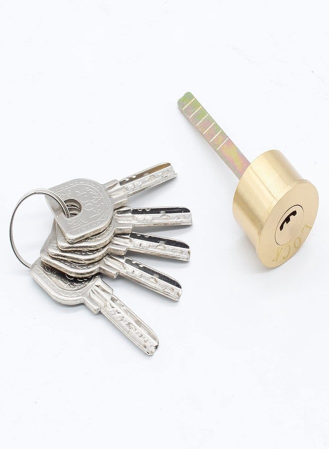 LDEXIN Home Safety Vertical Keyway Cylinder Deadbolt Rim Lock Set Exterior Door Anti-Theft Door Locks, Right Opened - Image 4