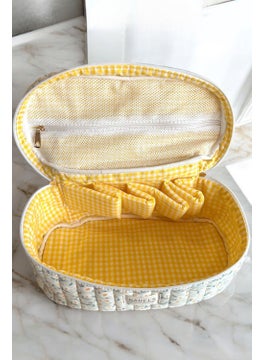 Bahels Viral Daisy XL Size Travel Bag for All Hair Styling Products with Internal Compartments  - Image 3
