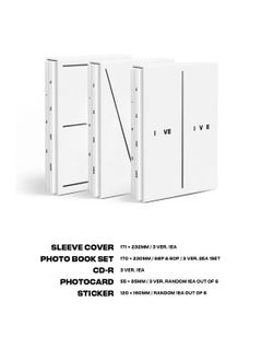 Starship Entertainment Kpop Band IVE 1st Full Album I've Version 2 CD with Photobook Photocards and More  - Image 2