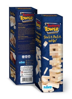 nilco Tottery Tower Wooden Blocks  - Image 1