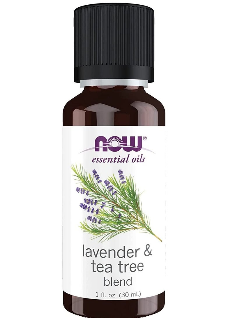 now Lavender And Tea Tree Blend Essential Oil
