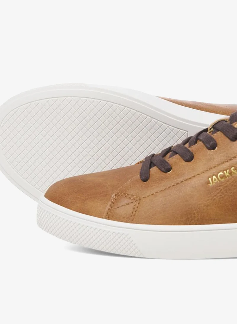 JACK & JONES Cognac Casual Low Top Sneakers for Men | Best Price UAE