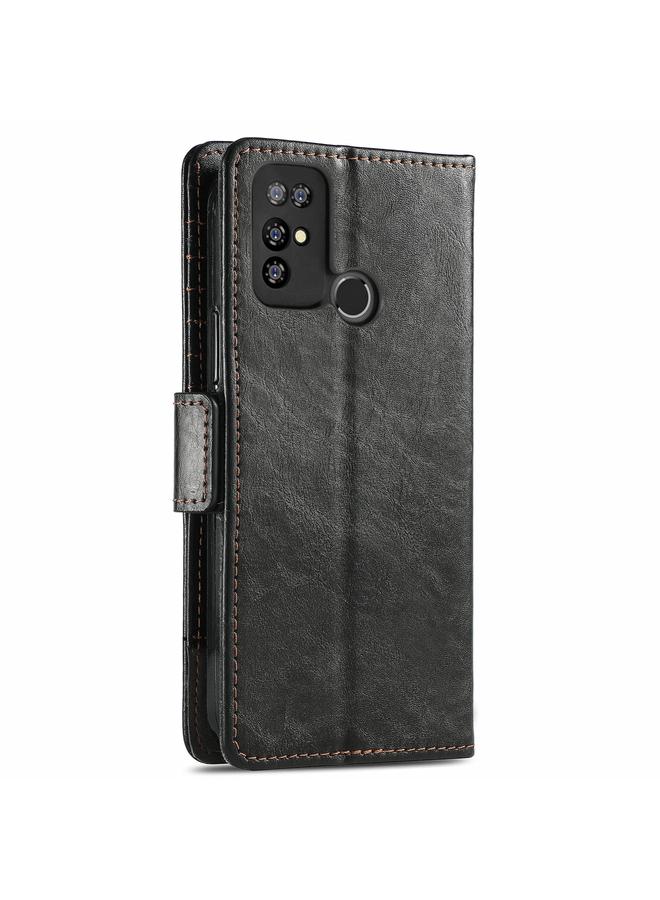 Zaboon Case For Doogee X96 Pro CaseNeo Business Splicing Dual Magnetic Buckle Horizontal Flip PU Leather Case with Holder & Card Slots & Wallet - Image 3