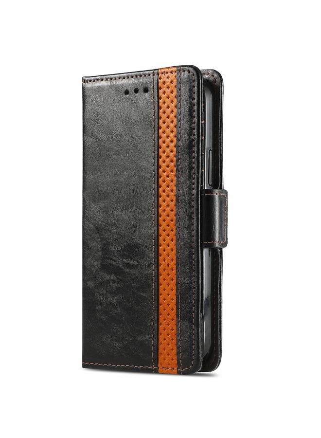 Zaboon Case For Doogee X96 Pro CaseNeo Business Splicing Dual Magnetic Buckle Horizontal Flip PU Leather Case with Holder & Card Slots & Wallet - Image 2