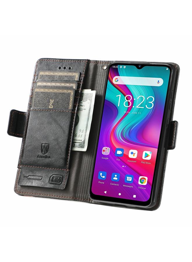 Zaboon Case For Doogee X96 Pro CaseNeo Business Splicing Dual Magnetic Buckle Horizontal Flip PU Leather Case with Holder & Card Slots & Wallet - Image 4