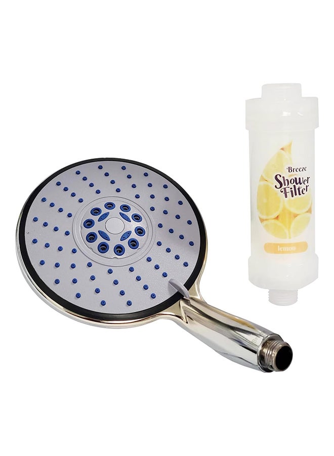 Home Pro Home Pro Breeze Shower head with Filter with Vitamin C, Helps Dry Skin And Hair Loss, with Lemon Scent | Fragrance  - Image 1