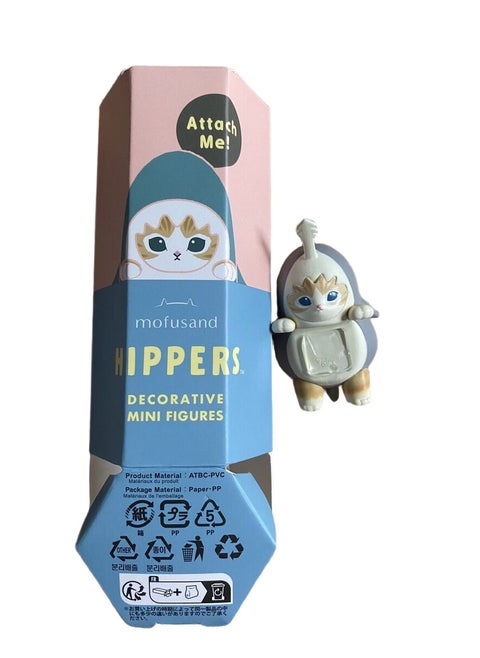 Mofusand Hippers Decorative Mini Figures Blindbox