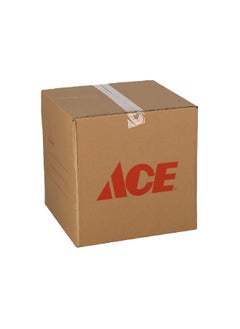 ACE Flodable Design Square Cardboard Packaging Box Brown and Red 35.5 X 35.5 X 35.5 cm 284684  - Image 1