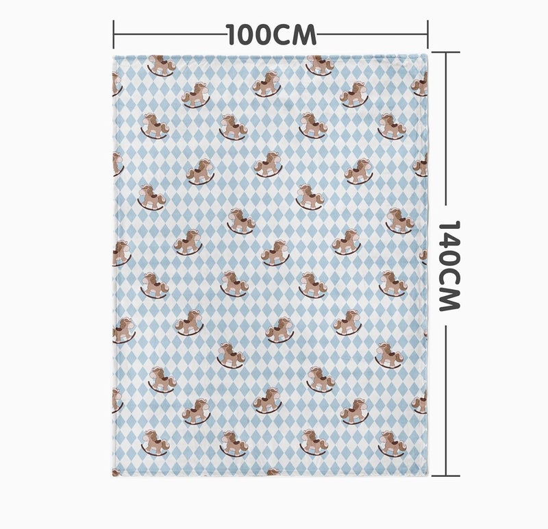 1ST STEP All Season Baby Blanket (Horse, 100 X 140 cms) - Image 2