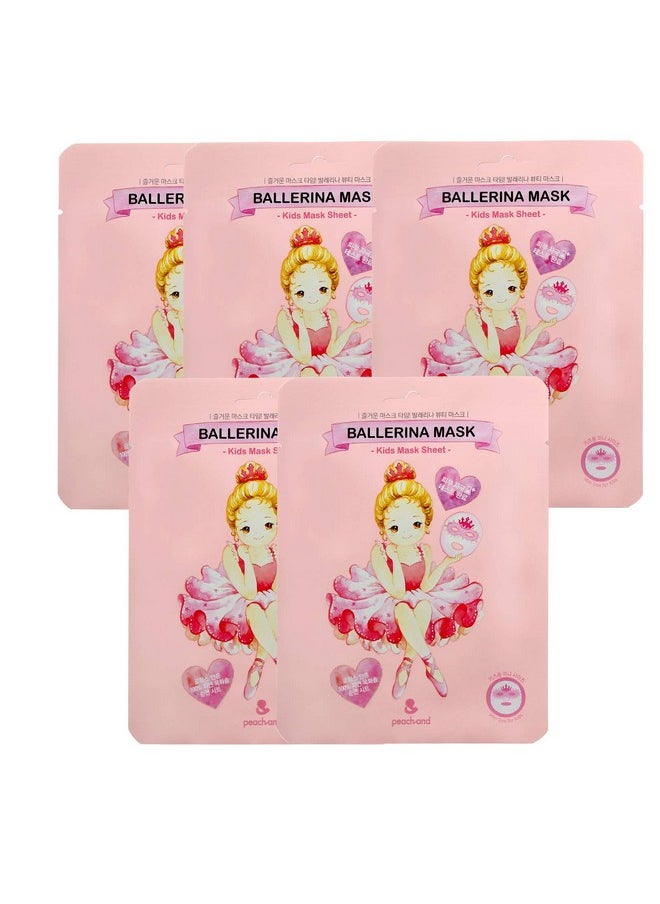 Nd ] Ballerina Face Mask Sheet For Kids Children ; Facial Mask Made With 100% Cotton (5Pcs) - pzsku/Z1B3D8A2394BA7EDB43DDZ/45/_/1696663053/e1121b1d-54b4-4fa4-969a-bedc8d9badc7