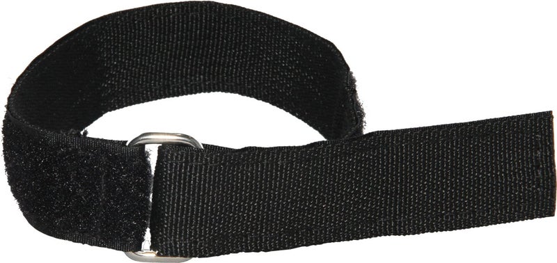 ENVISIONED Heavy Duty Cinch Straps with Stainless Steel Metal Buckle, Reusable Durable Hook and Loop, Multipurpose Securing Straps - 6 Pack - 1" x 15" - Image 1