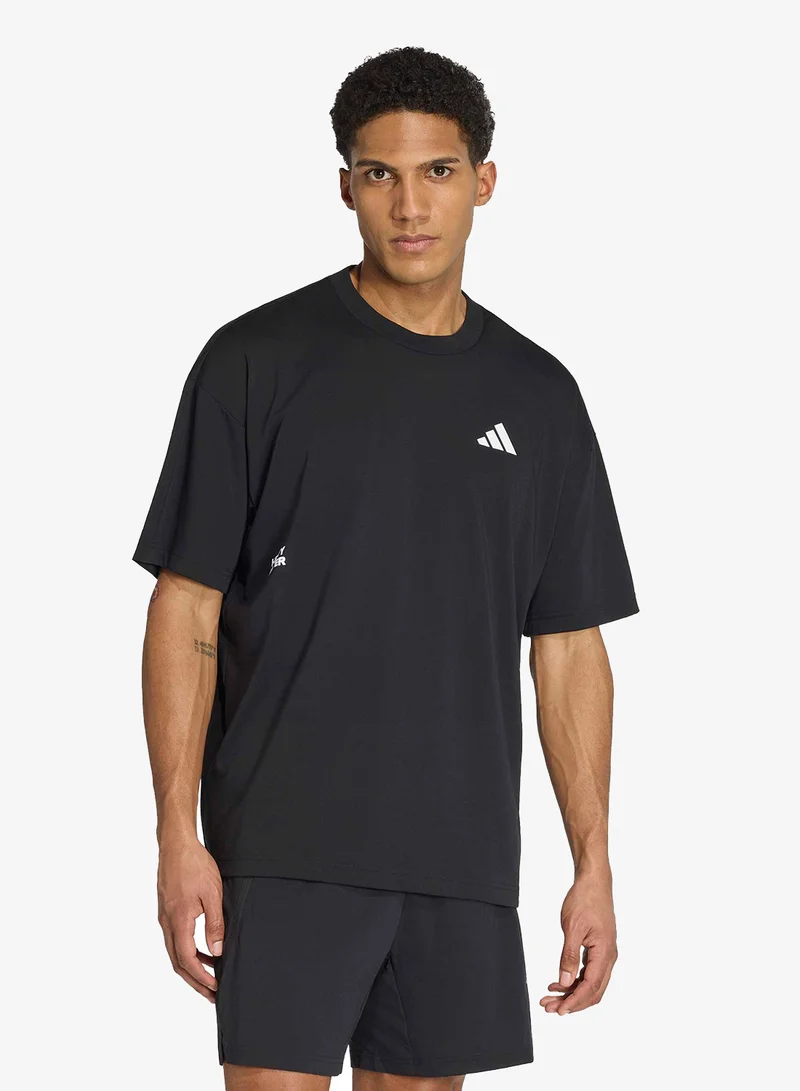 Adidas Climacool Fun Training Graphic T-Shirt