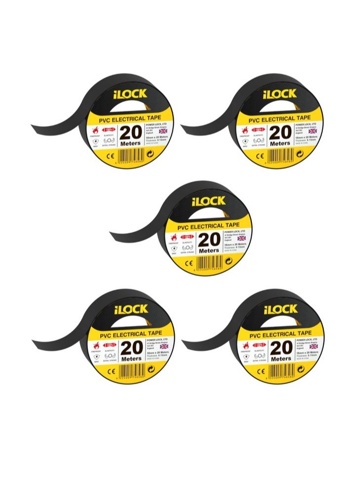iLOCK Electrical Tape – 20 Meters *5  - Image 2