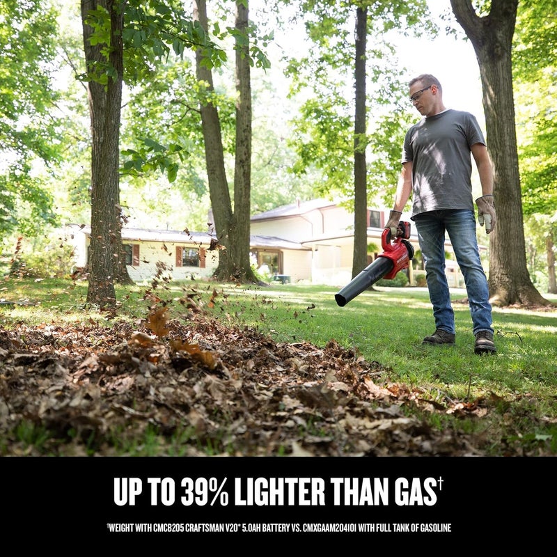 CRAFTSMAN CRAFTSMAN V20 RP Cordless Leaf Blower Up to 110 MPH Power Brushless Motor 50Ah Battery  Charger Included CMCBL730P1  - Image 5