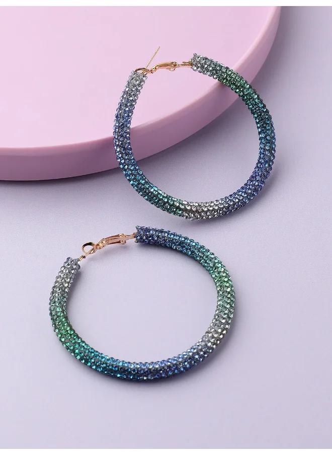 SOHI Party Hoop Earrings