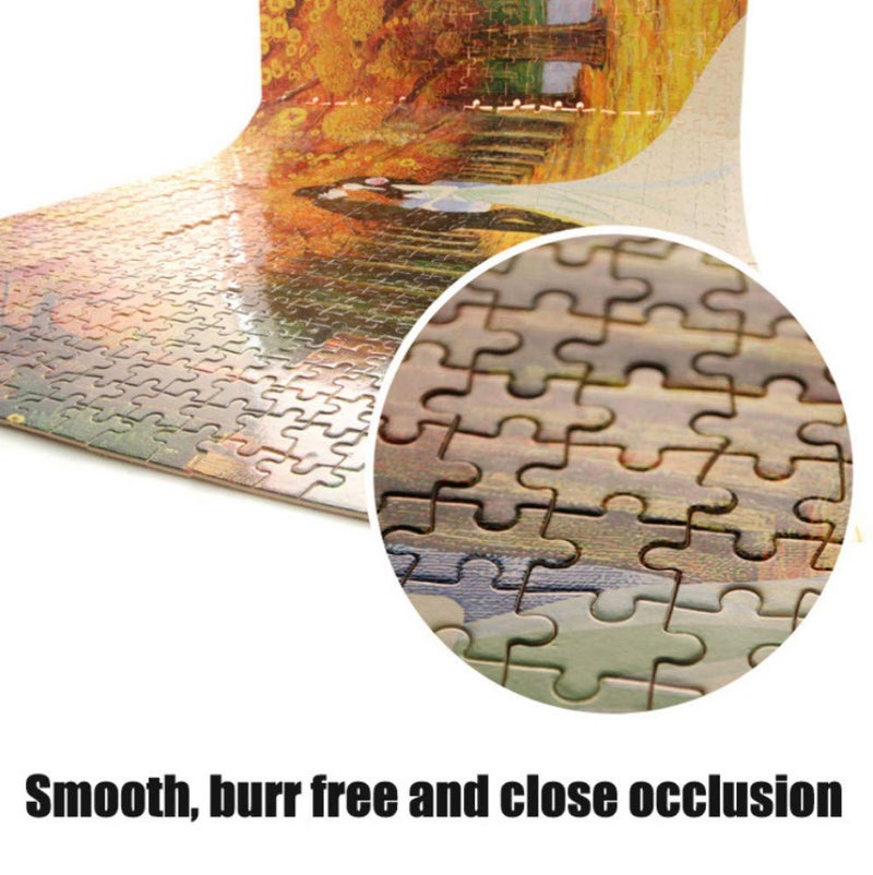 Buhoet Jigsaw Puzzles 1000 Pieces for Adults - Train Landscape - Wooden Puzzle - Unique Suitable for Teenagers and Adults, Home Decoration(75x50cm) - Image 5