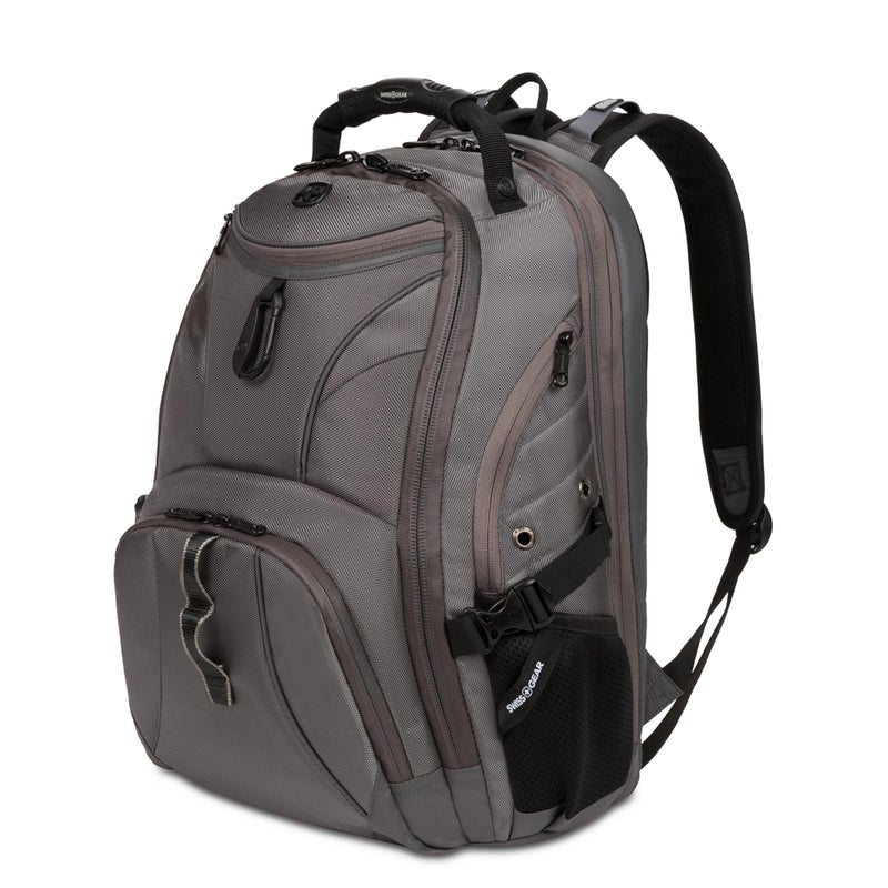 SWISSGEAR SwissGear 1900 Scansmart TSA 17 Laptop Backpack, Sting Grey Ballistic, 19-Inch  - Image 1