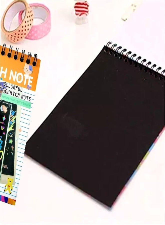 Daily Crafts هدايا تذكارية من ديلي كرافتس لأعياد ميلاد الأطفال - مجموعة كبيرة من 6 كتب خدش للأطفال، كتاب سحري للأطفال من عمر 3 إلى 7 سنوات، هدايا تذكارية لأعياد ميلاد الأطفال، للبنات والأولاد، متعدد الألوان - Image 3